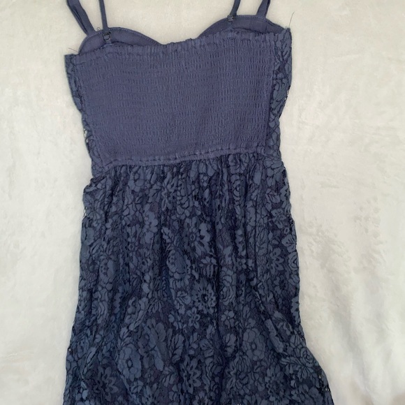 dusty blue sundress